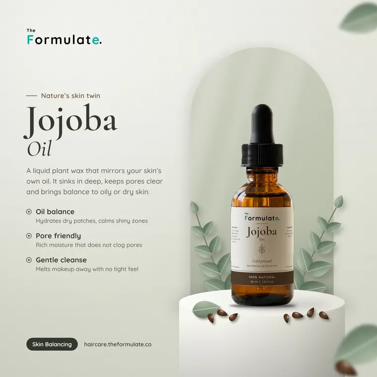 জোজোবা অয়েল 30ml, The Formulate